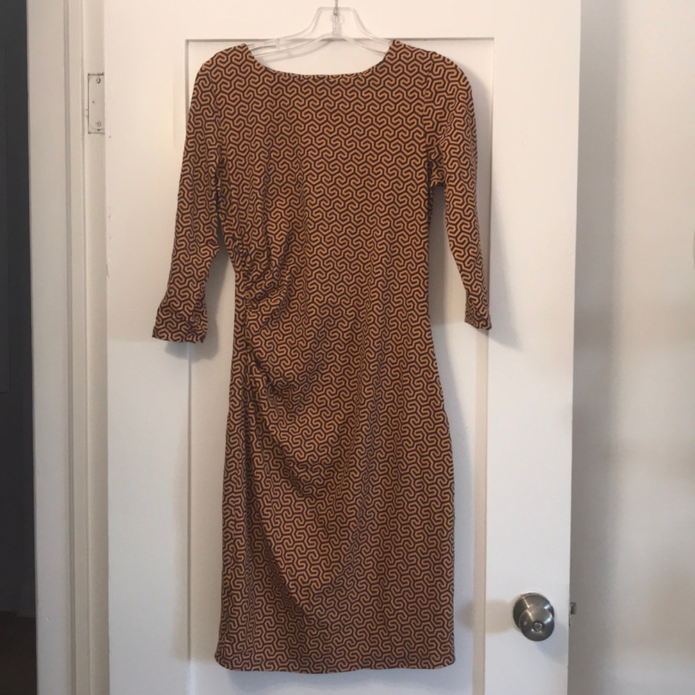 J.McLaughlin patterned body-con dress